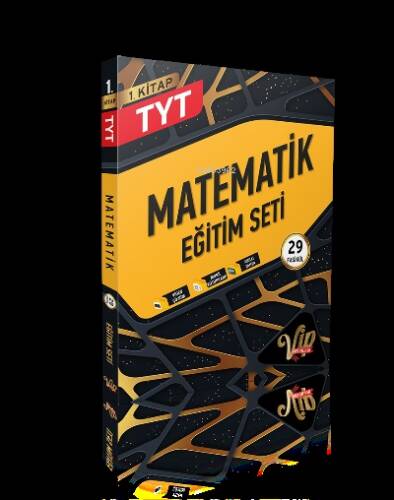 Vip Tyt Matematik Eğitim Seti 1. Kitap - (Gold) - 1