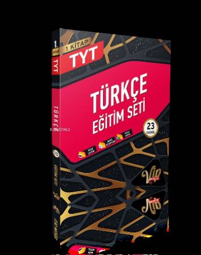 Vip Tyt Türkçe Eğitim Seti 1. Kitap - (Gold) - 1