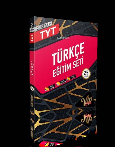 Vip Tyt Türkçe Eğitim Seti 2. Kitap - (Gold) - 1