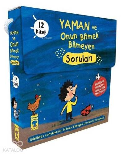 Yaman ve Onun Bitmek Bilmeyen Soruları Set (12 Kitap) - 1