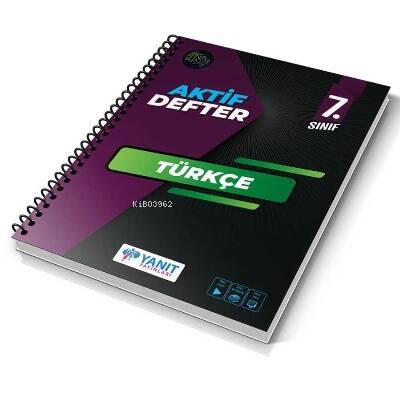 Yanıt 7. Sınıf Türkçe Aktif Defter - 1