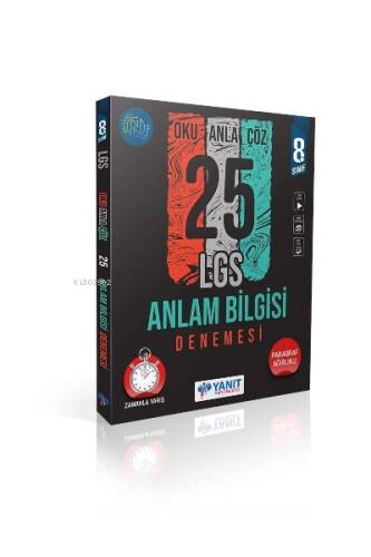 Yanıt 8. Sınıf Anlam Bilgisi 25 Deneme - 1