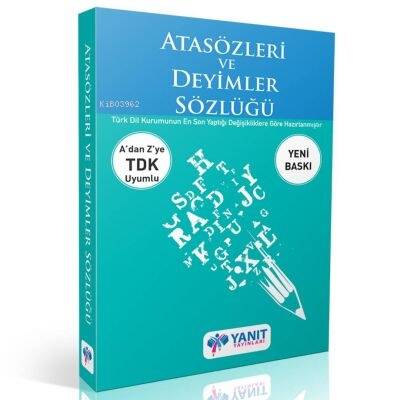 Yanıt Yayınları ATASÖZLERİ VE DEYİMLER SÖZLÜĞÜ - YENİ - 1