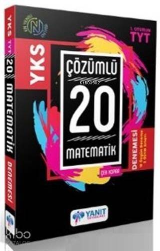 Yanıt Yayınları TYT Matematik Çözümlü 20 Deneme Yanıt - 1