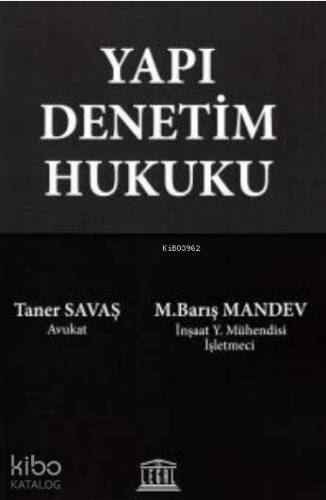 Yapı Denetim Hukuku - 1