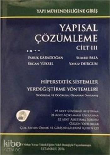 Yapısal Çözümleme Cilt 3; Yapı Mühendisliğine Giriş - 1