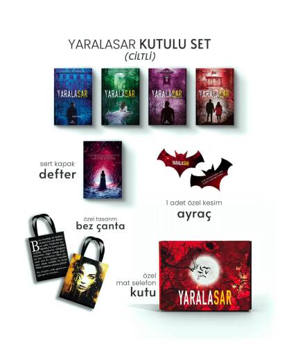 Yaralasar 4 Kitaplık Hediyeli Set (Ciltli) - 1