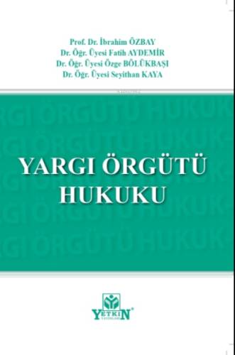 Yargı Örgütü Hukuku - 1