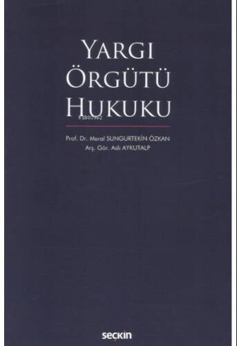 Yargı Örgütü Hukuku - 1