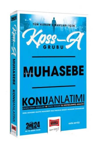 Yargı Yayınları 2024 KPSS A-Grubu Muhasebe Konu Anlatımı - 1