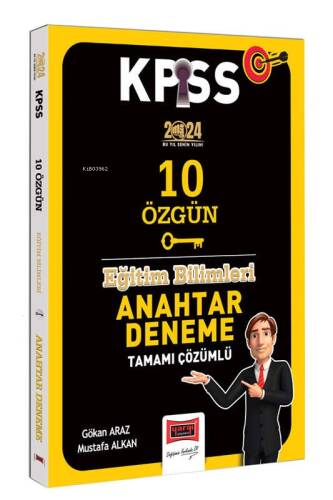 Yargı Yayınları 2024 KPSS Eğitim Bilimleri Anahtar Serisi Tamamı Çözümlü 10 Özgün Deneme - 1