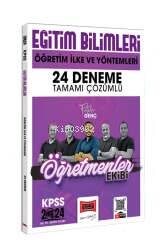 Yargı Yayınları 2024 KPSS Eğitim Bilimleri Öğretmenler Ekibi Öğretim İlke ve Yöntemleri Tamamı Çözümlü 24 Deneme - 1