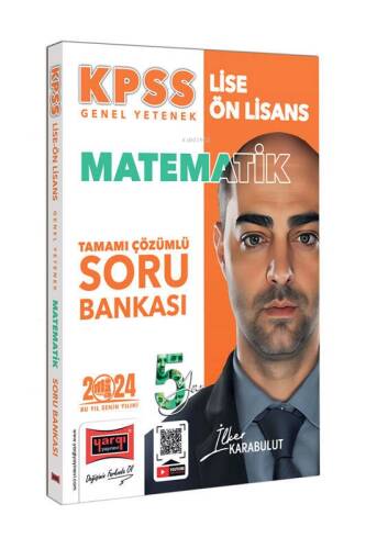 Yargı Yayınları 2024 KPSS Lise Ön Lisans 5Yüz Ekibi Matematik Tamamı Çözümlü Soru Bankası - 1