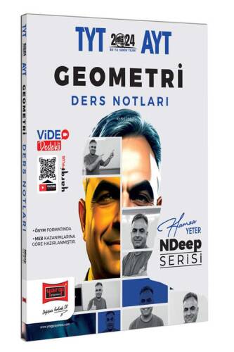 Yargı Yayınları 2024 NDeep Serisi TYT-AYT Geometri Ders Notları - 1