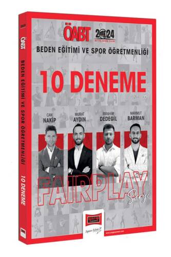 Yargı Yayınları 2024 ÖABT Beden Eğitimi ve Spor Öğretmenliği Fairplay 10 Deneme - 1