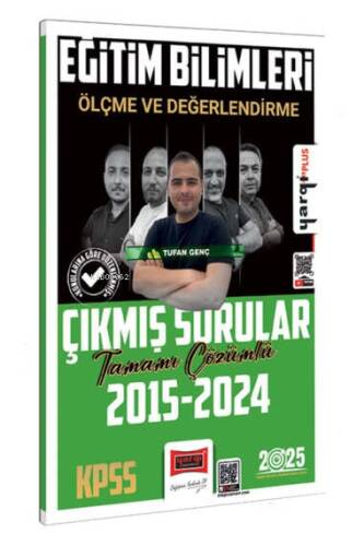 Yargı Yayınları 2025 Kpss Eğitim Bilimleri Ölçme ve Değerlendirme ;Tamamı Çözümlü Çıkmış Sorular - 1