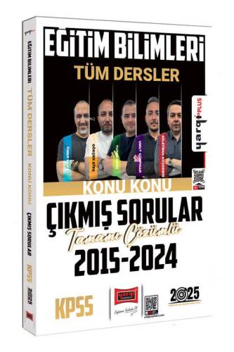 Yargı Yayınları 2025 Kpss Eğitim Bilimleri Tüm Dersler 2015-2024 ;Tamamı Çözümlü Konu Konu Çıkmış Sorular - 1