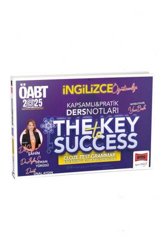 Yargı Yayınları 2025 ÖABT İngilizce Öğretmenliği Kapsamlı Pratik Ders Notları - The Key Success Cloze Test Grammar & Reading Comprehension - 1