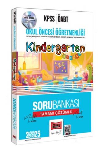 Yargı Yayınları 2025 ÖABT Okul Öncesi Öğretmenliği Kindergarten Tamamı Çözümlü Soru Bankası - 1