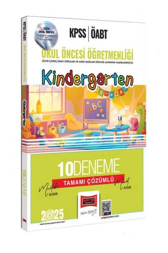 Yargı Yayınları 2025 ÖABT Okul Öncesi Öğretmenliği Tamamı Çözümlü Kindergarten 10 Deneme - 1