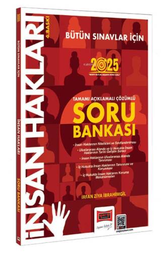 Yargı Yayınları 2025 Tüm Sınavlar İçin İnsan Hakları Tamamı Açıklamalı Çözümlü Soru Bankası - 1