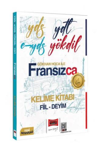 Yargı Yayınları 2025 YDS YDT E-YDS YÖKDİL Gökhan Hoca İle Fransızca Kelime Kitabı Fiil-Deyim - 1