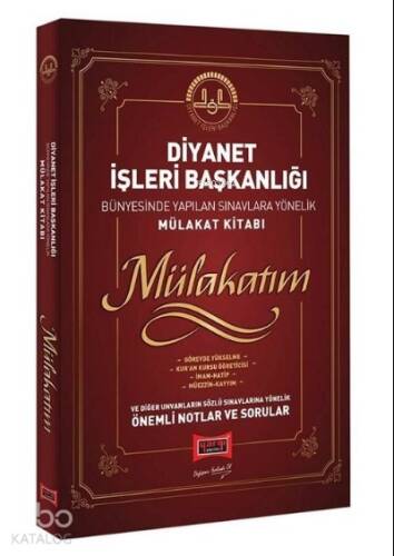 Yargı Yayınları Diyanet İşleri Başkanlığı Bünyesinde Yapılan Sınavlara Yönelik Mülakat Kitabı - 1