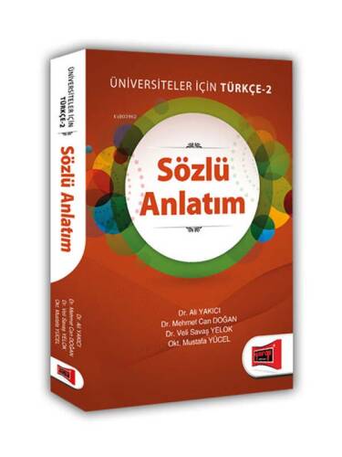 Yargı Yayınları Sözlü Anlatım Üniversiteler İçin Türkçe – 2 - 1