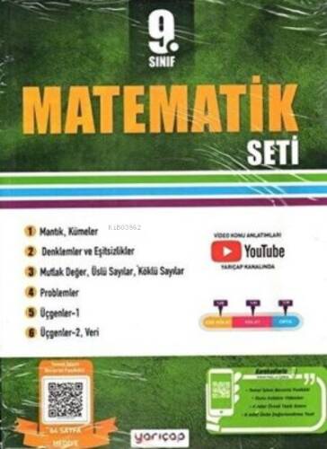 Yarı Çap 09.Sınıf Set Matematik - 1