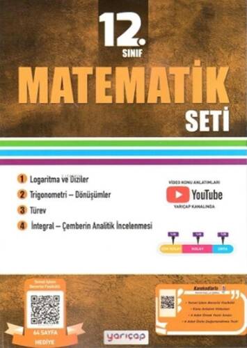 Yarı Çap 12.Sınıf Set Matematik - 2024 - 1