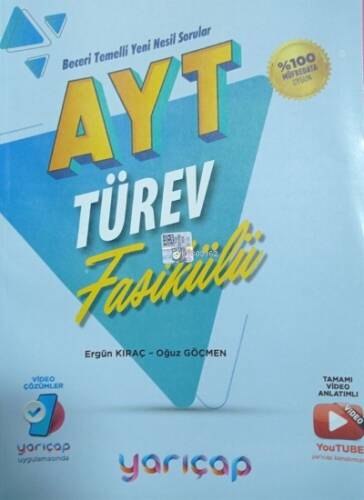 Yarı Çap Yks Ayt Fasikülleri Türev 2022 - 1