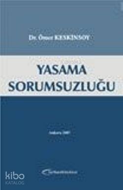 Yasama Sorumsuzluğu - 1