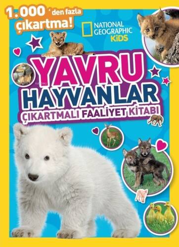 Yavru Hayvanlar (Çıkartmalı Faaliyet Kitabı) - 1