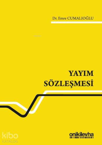 Yayım Sözleşmesi - 1