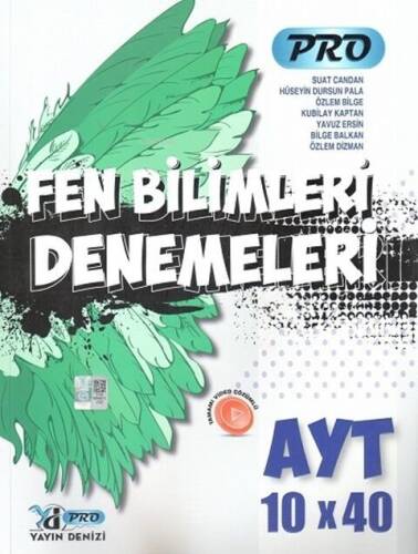 Yayın Denizi AYT Fen Bilimleri Pro 10 x 40 Denemeleri - 1