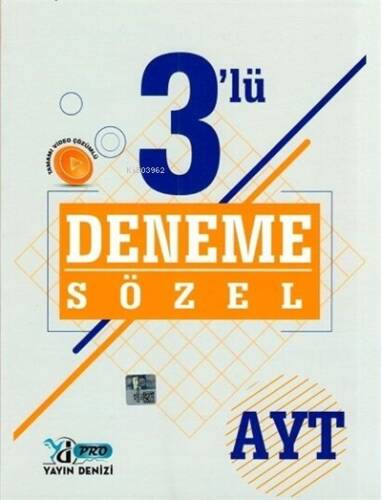 Yayın Denizi Ayt Pro Deneme 3 Lü Sözel - 2021 - 1