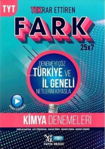 Yayın Denizi Tyt Pro Fark Deneme Kimya - 2021 - 1