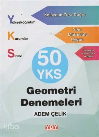 Yayın Dünyamız YKS 50 Geometri Denemeleri - 1