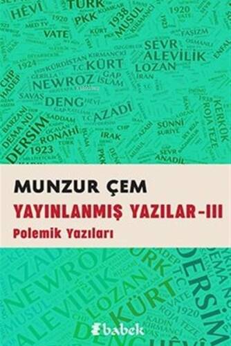 Yayınlanmış Yazılar -3 - 1