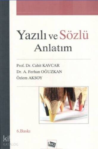 Yazılı ve Sözlü Anlatım - 1