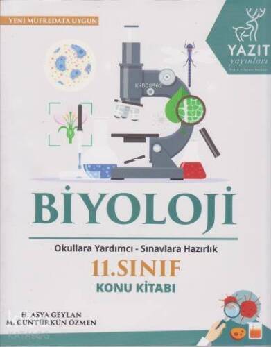 Yazıt Yayınları 11. Sınıf Biyoloji Konu Kitabı Yazıt - 1