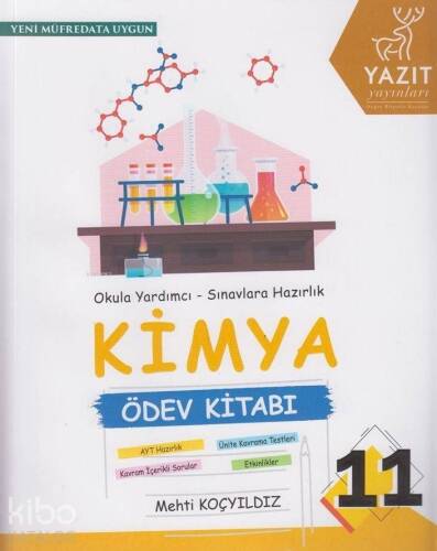 Yazıt Yayınları 11. Sınıf Kimya Ödev Kitabı Yazıt - 1