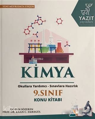 Yazıt Yayınları 9. Sınıf Kimya Konu Kitabı Yazıt - 1