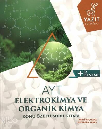 Yazıt Yayınları AYT Elektrokimya ve Organik Kimya Soru Bankası Yazıt - 1