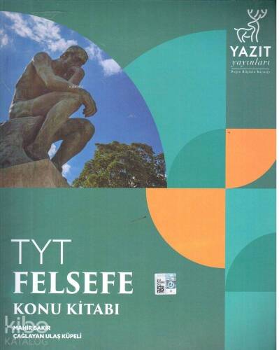 Yazıt Yayınları TYT Felsefe Konu Kitabı Yazıt - 1