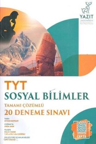 Yazıt Yayınları TYT Sosyal Bilimler Tamamı Çözümlü 20 Deneme Sınavı Yazıt - 1