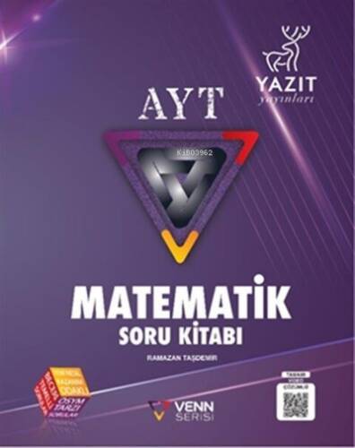 Yazıt Yks Ayt Matematik Soru Kitabı (Venn Serisi) - 1