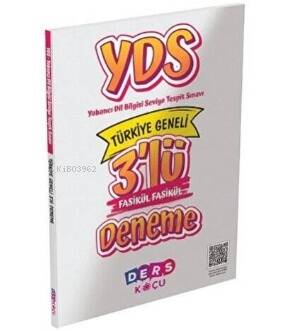 YDS 3 'lü Fasikül Fasikül Deneme Sınavı Ders Koçu - 1