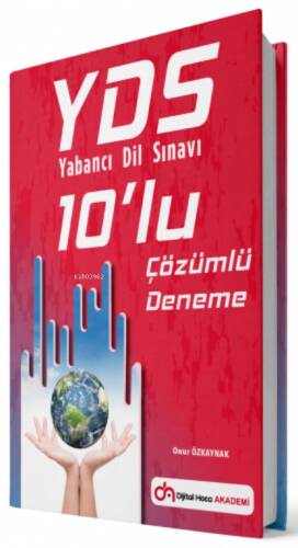 YDS Çözümlü 10lu Deneme Sınavı Dijital Hoca Akademi - 1