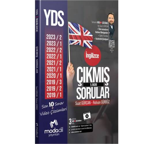 YDS İngilizce Çıkmış Sorular Tamamı Video Çözümlü - 1